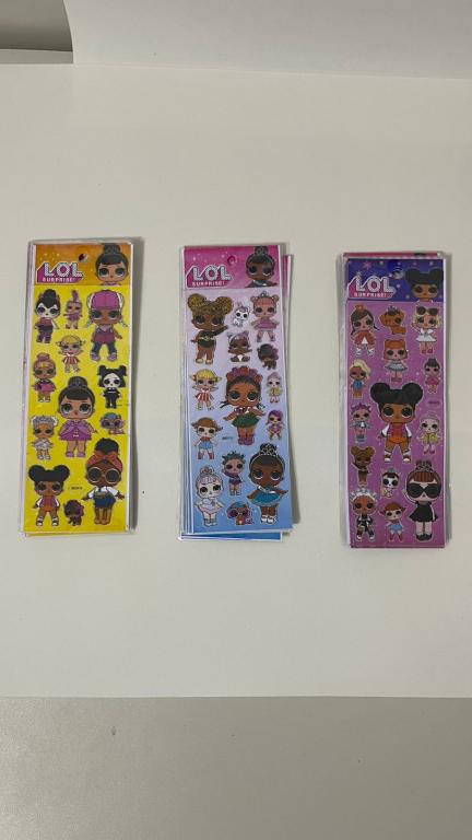 STICKER LOL - PCT C/ 30 UN