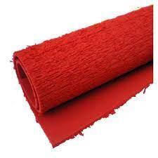 EVA ATOALHADO 40 X 48cm PCT C/ 5UN - VERMELHO - BRW
