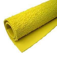 EVA ATOALHADO 40 X 48cm PCT C/ 5UN - AMARELO - PE9507 - BRW