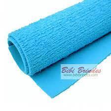 EVA ATOALHADO 40 X 48cm PCT C/ 5UN - AZUL CLARO - PE9511 - BRW