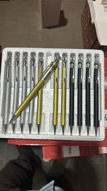 LAPISEIRA 0,7mm - MECHANICAL - CX C/ 12UN - CORES GLITTER - 22444-9 - MOUREJAR