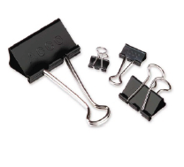 BINDER CLIP DE METAL 32mm - Pct 24 X 1 - PRETO - 7102 - YINS