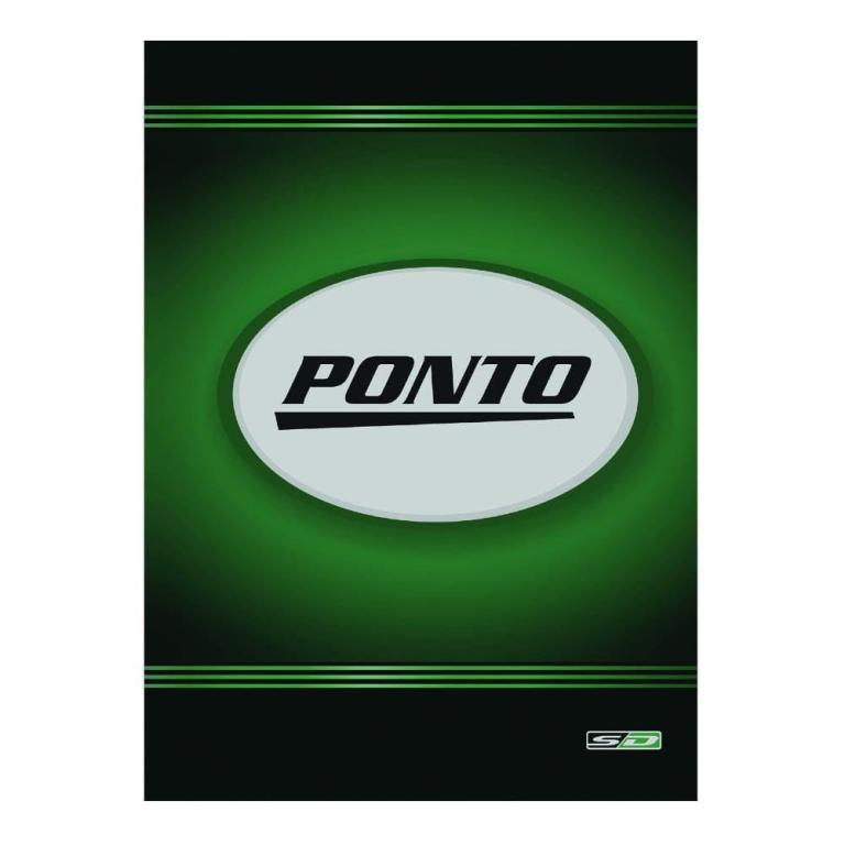 LIVRO PONTO 1/4 160 FLS - COD 5881 - PCT C/ 5 UN  - SÃO DOMINGOS