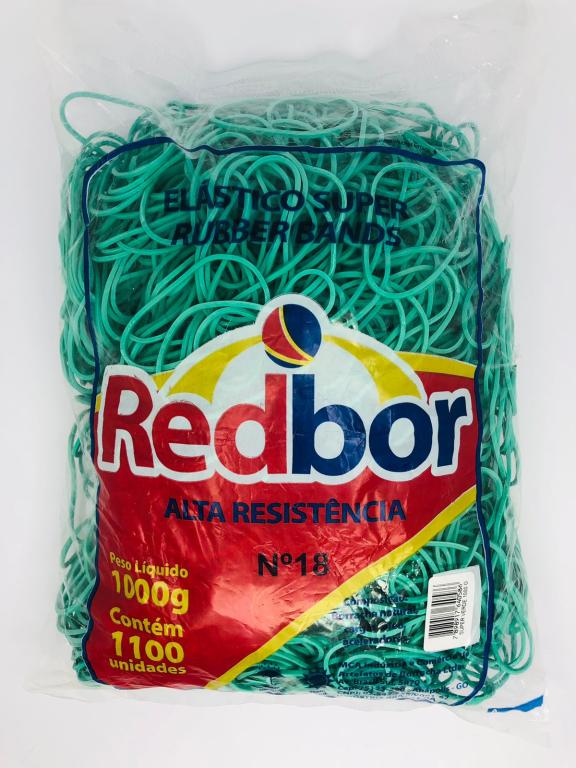 ELASTICO VERDE 100g ( ALIMENTOS ) - PCT C/ 6  - RED BOR