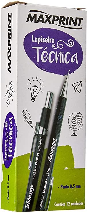LAPISEIRA METAL 0,5mm CX C/12 (TIPO PENTEL) - MAXPRINT