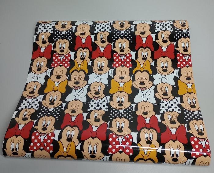 PLASTICO ADESIVO - MINNIE -  INFANTIL DISNEY - 10 MTS -  UN - 223.52.952 - VMP