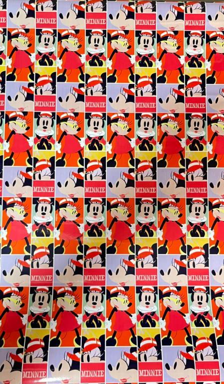 PLASTICO ADESIVO - MINNIE -  INFANTIL DISNEY - 10 MTS -  UN - 223.52.946 - VMP