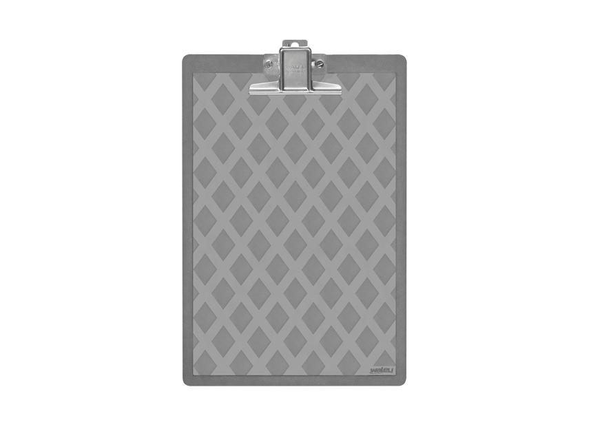 PRANCHETA ACRILICA A4 - FUME - PRENDEDOR METAL - 10260020 - VALEU