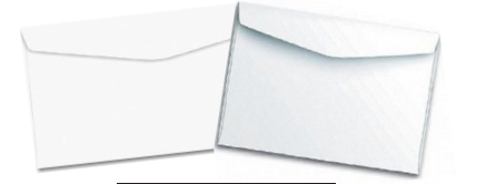 ENVELOPE CARTA BRANCO 114 X 162mm - 182014 - C/ RPC - CX C/ 1000