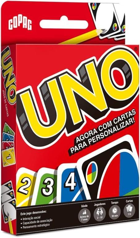 UNO - BARALHO - CX C/ 10UN - UNO