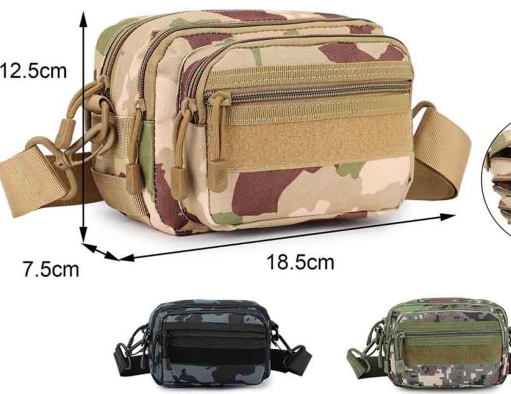 314 - POCHETE CAMUFLADA - PROMOCAO