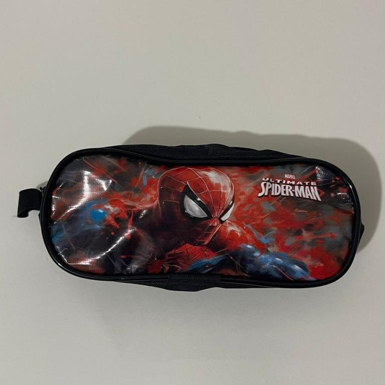 ESTOJO 1 ZIPERS GRANDE C/ VIVO - HOMEM ARANHA - UN - RYALCE