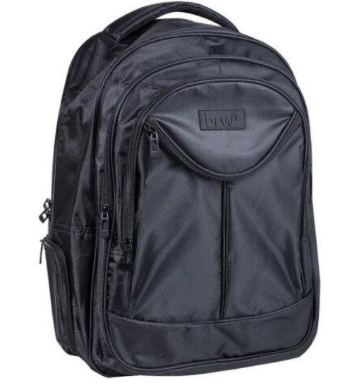3190 - MOCHILA COSTAS PRETA - PROMOCAO