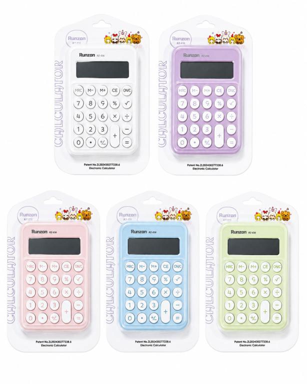 CALCULADORA RZ-836 - 12 DIG - MEDIA - RUNZON