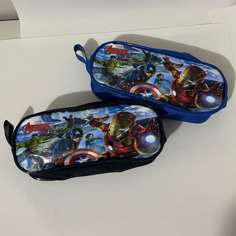 ESTOJO 1 ZIPERS GRANDE C/ VIVO - AVENGERS - UN - RYALCE
