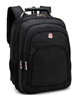 HB23A05 - MOCHILA NOTEBOOK - CABO AÇO - REFORÇADA - PRETA - + HUB