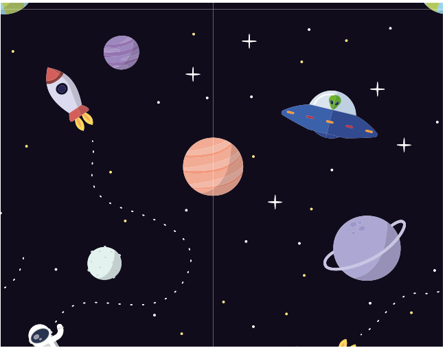 PLASTICO ADESIVO - INFANTIL MASCULINO - UNIVERSO KIDS 10 MTS - COD. 79111 - LEO&LEO