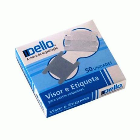 VISOR PARA PASTA SUSPENSA - PCT C/50 UN - DELLO