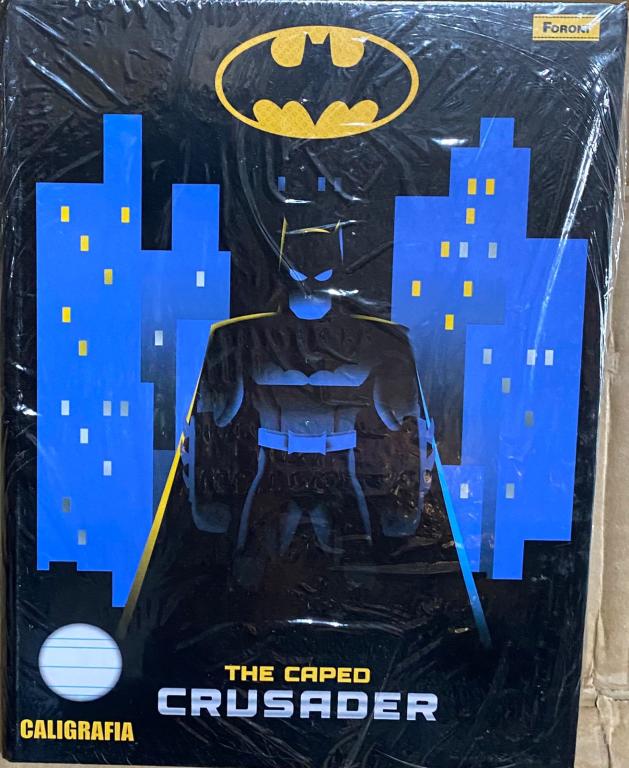 CADERNO CALIGRAFIA CD -GRANDE 40Fls- PCT 10X1 - 8672- BATMAN - FORONI
