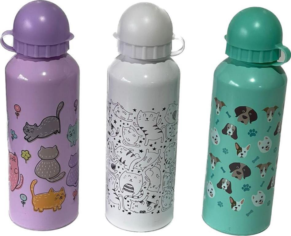 GARRAFINHA ALUMINIO 500 ML - PETS - F5060 - C3B