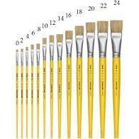 PINCEL ARTISTICOS - CHATO - Nr 10 PCT C/ 12 - 4215 - LEO&LEO