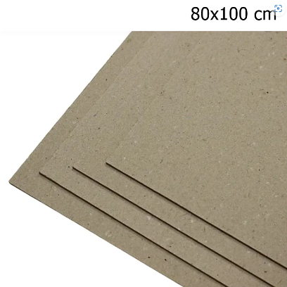 PAPEL PARANA GROSSO - 80X100cm - N 70 - PCT C/ 10 Fls - 1,6mm -  RYALCE