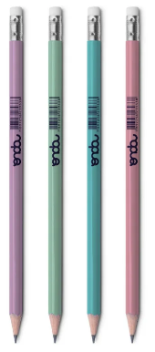 LAPIS PRETO C/ BORRACHA - TOM PASTEL - CX C/ 72 UN  - ONDA