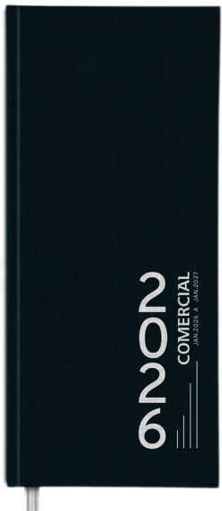 AGENDA 2026 COMERCIAL - GRANDE - 123X275 - PCT C/ 3UN - 7855-4 - FORONI
