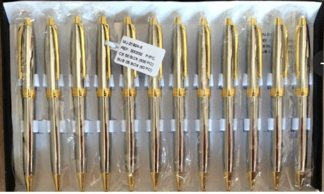 CANETA EXECUTIVA - PREMIUM - CORPO METAL - CX C/ 12 UN - 21924-8 - MOUREJAR