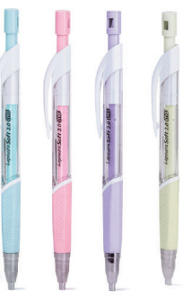 LAPISEIRA 2.0mm - POTE C/ 48 - SOFT GRIP TOM PASTEL SORTIDA - 105496 - LYKE