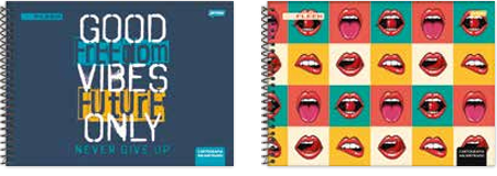 CADERNO DESENHO CARTOGRAFIA FLEX - 48FLS PCT C/10 - ON FLEEK - 74919-77 - JANDAIA