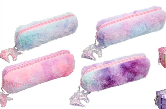 27318 - ESTOJO SIMPLES - PELUCIA UNICORNIO - SORTIDO - YINS