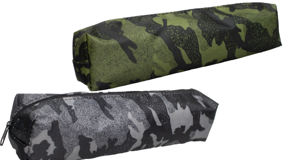 27375 - ESTOJO SIMPLES - CAMUFLADO - SORTIDO - PCT C/ 12 - YINS
