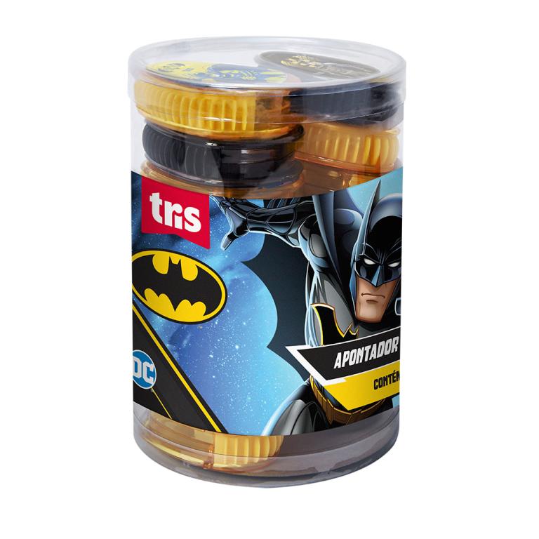 APONTADOR COM DEPOSITO 9CM - BATMAN - PCT C/ 12 UN - 609690 - TRIS