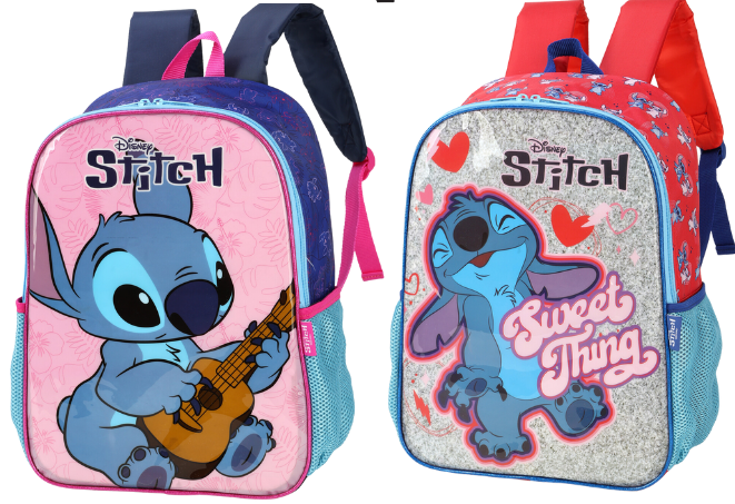 39811 - MOCHILA COSTAS -  STITCH - UN - LUXEL