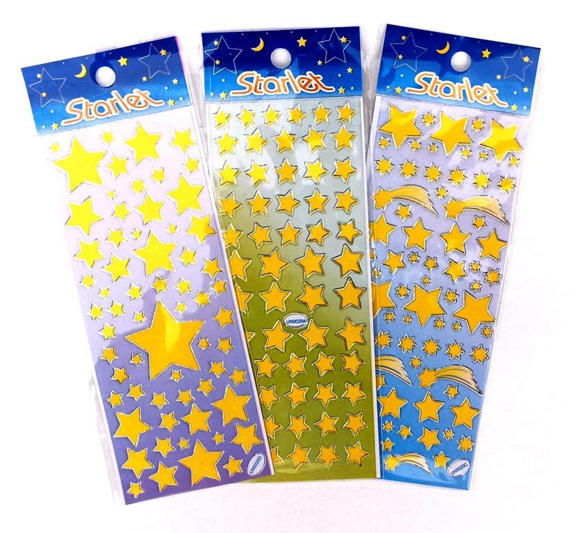 STICKER ESTRELA - PCT C/ 30 UN