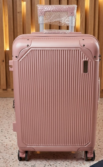 10345 - MALA DE BORDO 360 20" - ABS - GIRO 360 - ROSA