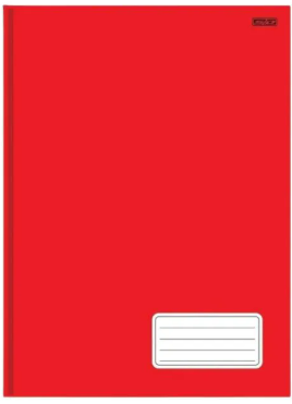 CADERNO CALIGRAFIA CD - GRANDE 48F fls - PCT C/ 5 - KBOM VERMELHO - 10989 - ANIMATIVA / SAO DOMINGOS