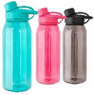 GARRAFINHA PLASTICO SPORT 1000 ML - TOP - CORES SORTIDAS - CB2713 - MOVIMENT