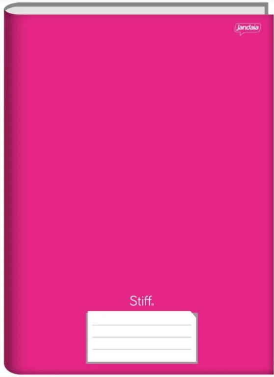 CADERNO BROCHURAO 48FLS - PCT C/ 10UN - PINK - 75279-77 - STIFF - JANDAIA