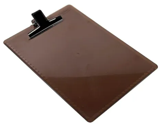 PRANCHETA ACRILICA A4 - FUME - PRENDEDOR METAL - NOVA CRIL