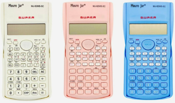 CALCULADORA MJ82MS-5C - CIENTIFICA COLORIDA - MOUREJAR