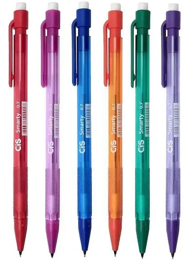LAPISEIRA 0,7mm PLASTICO - CX C/12 - SMARTY - 34.7200 - CIS