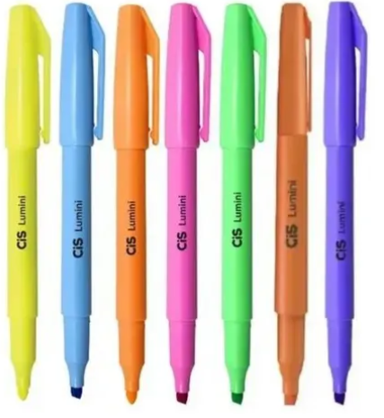 MARCA TEXTO NEON  - LUMINI  - POTE C/ 36 UN SORTIDO - 4.8602 - CIS