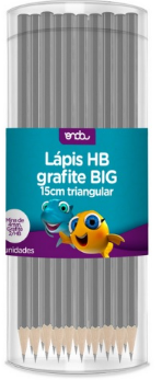 LAPIS PRETO HB BIG - JUMBO - TRIANGULAR - PCT C/ 36 UN - 1214022 - ONDA