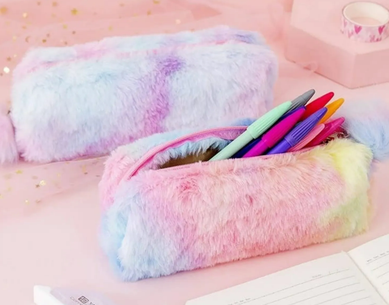27477 - ESTOJO 1 ZIPER JUVENIL - TIE DIE - PELUCIA - PCT C/12 UN - YINS