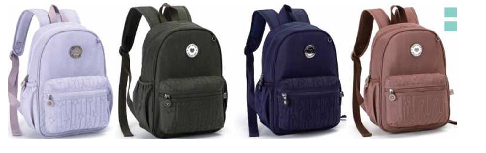 2612 - ENTREGA PREVISTA PARA DEZEMBRO - MOCHILA COSTAS PEQUENA KIKA