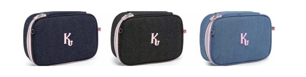 2632 - ESTOJO BOX - 100 LAPIS - JEANS SORTIDO - KIKA