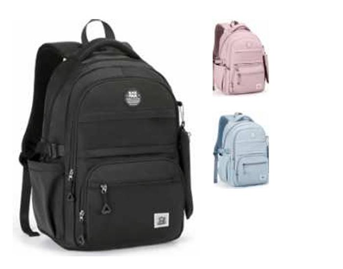 2653 - MOCHILA NOTEBOOK + ESTOJO - CORES SORTIDAS -  BACKPACK