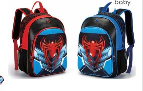 2621 - MOCHILA COSTAS INFANTIL - ARANHA EVA - NOVA RIO